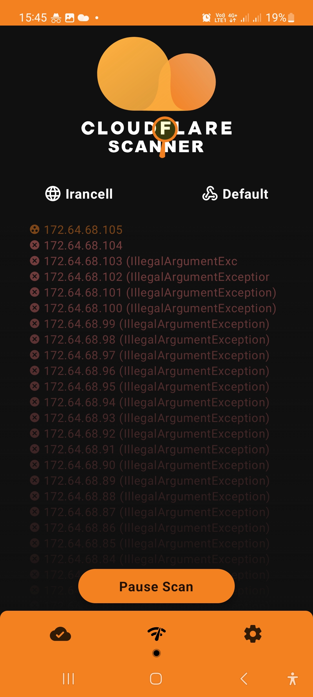 Illegal Argument Exception · Issue 547 · MortezaBashsiz/CFScanner · GitHub