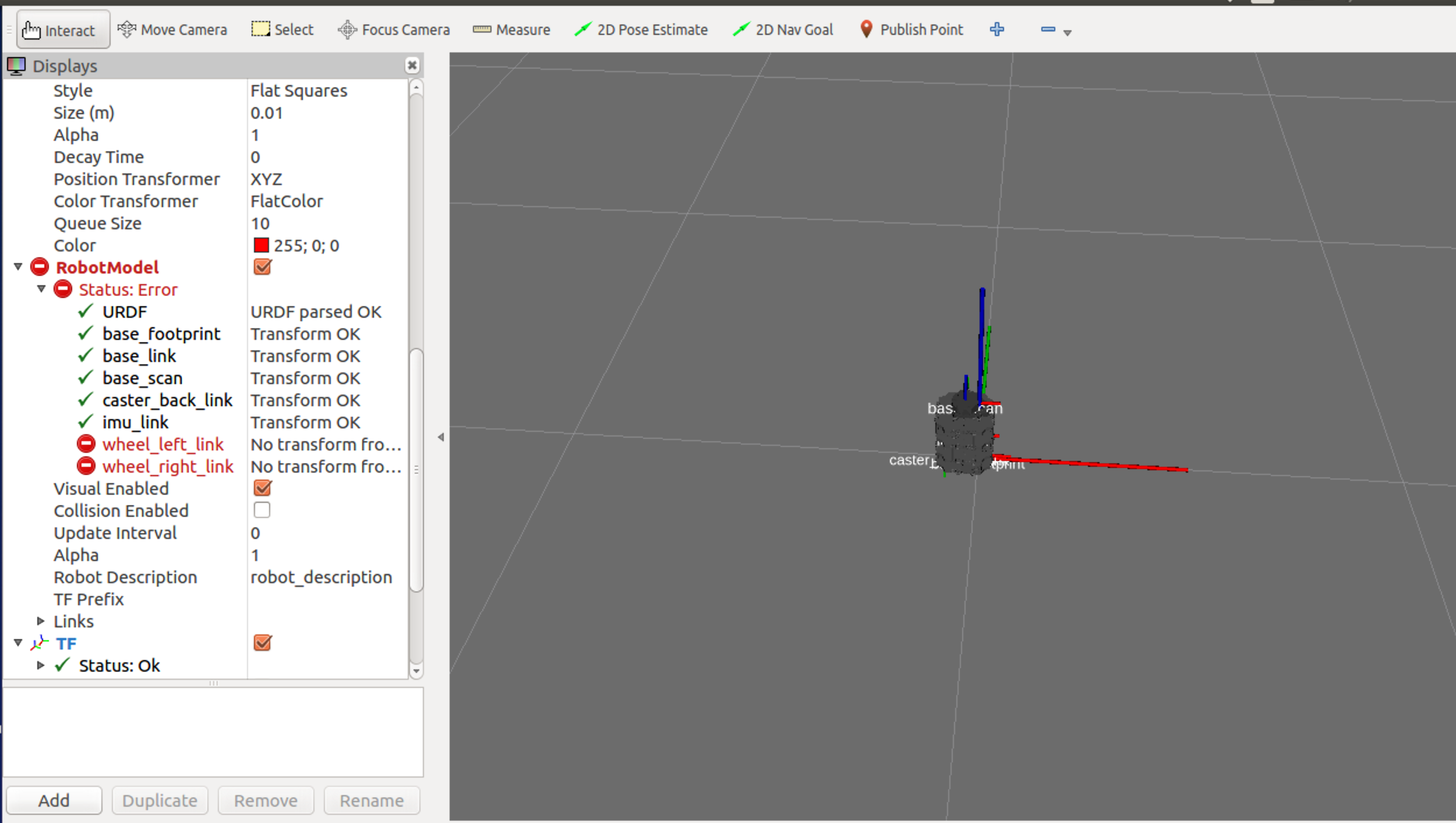 wheel_left_link and wheel_right_link not working in rviz · Issue #364 ...