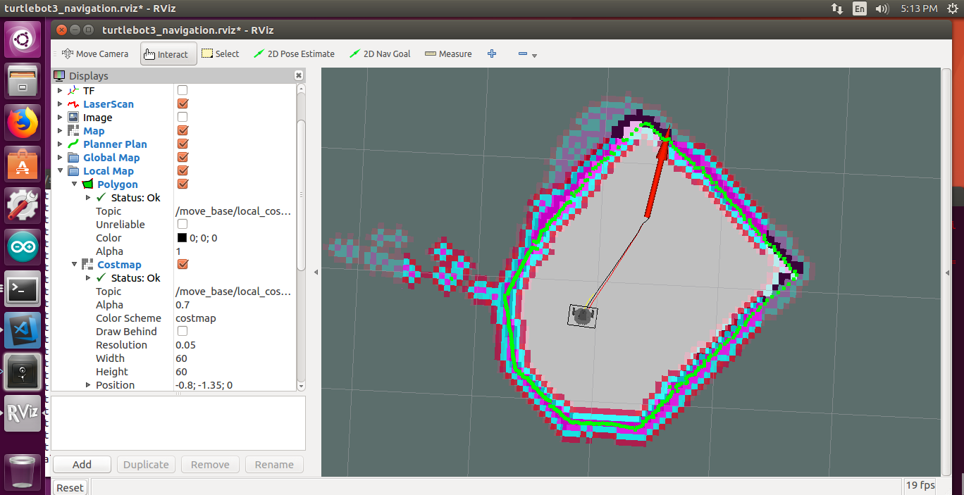 Turtlebot 3 will not move to nav point. Says it has reached point but ...