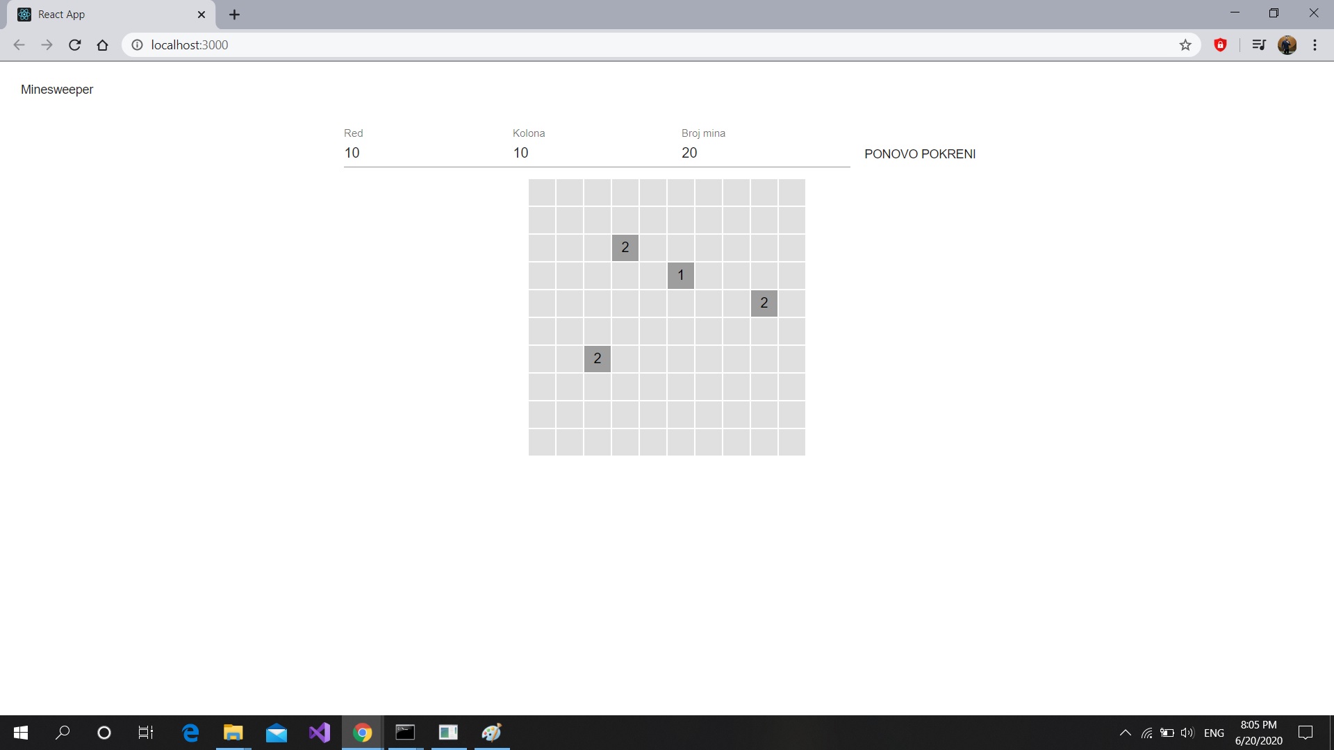 GitHub - filipsql/Minesweeper