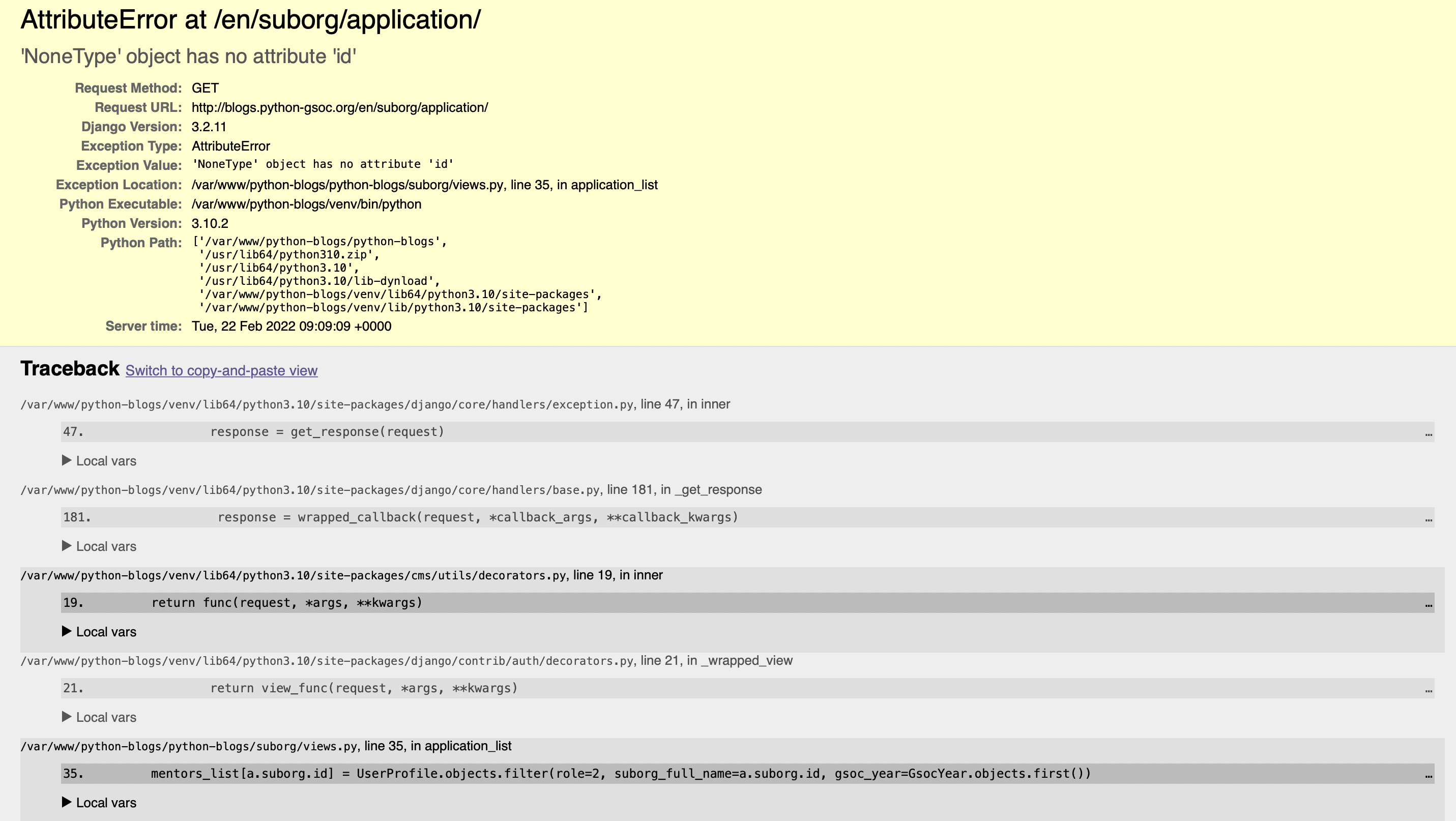 Cannot Access My Sub Org Section Issue 448 Python Gsoc Python Cannot Access My Sub Org Section Issue 448 Python Gsoc Python