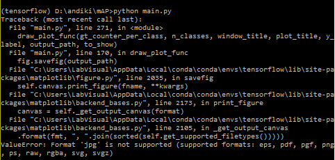 ValueError : Format 'jpg' is not supported · Issue #10 · Cartucho/mAP ...