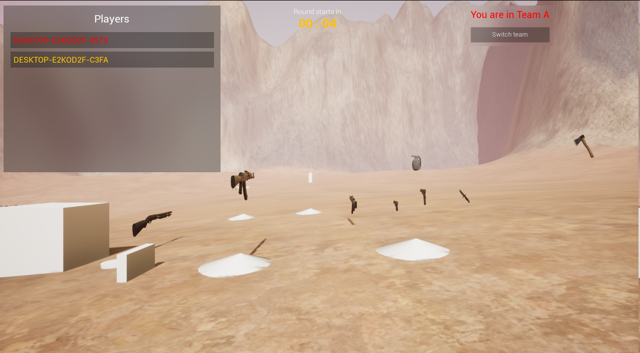 GitHub - hassty/MultiplayerShooter: UE4 multiplayer shooter made with ...