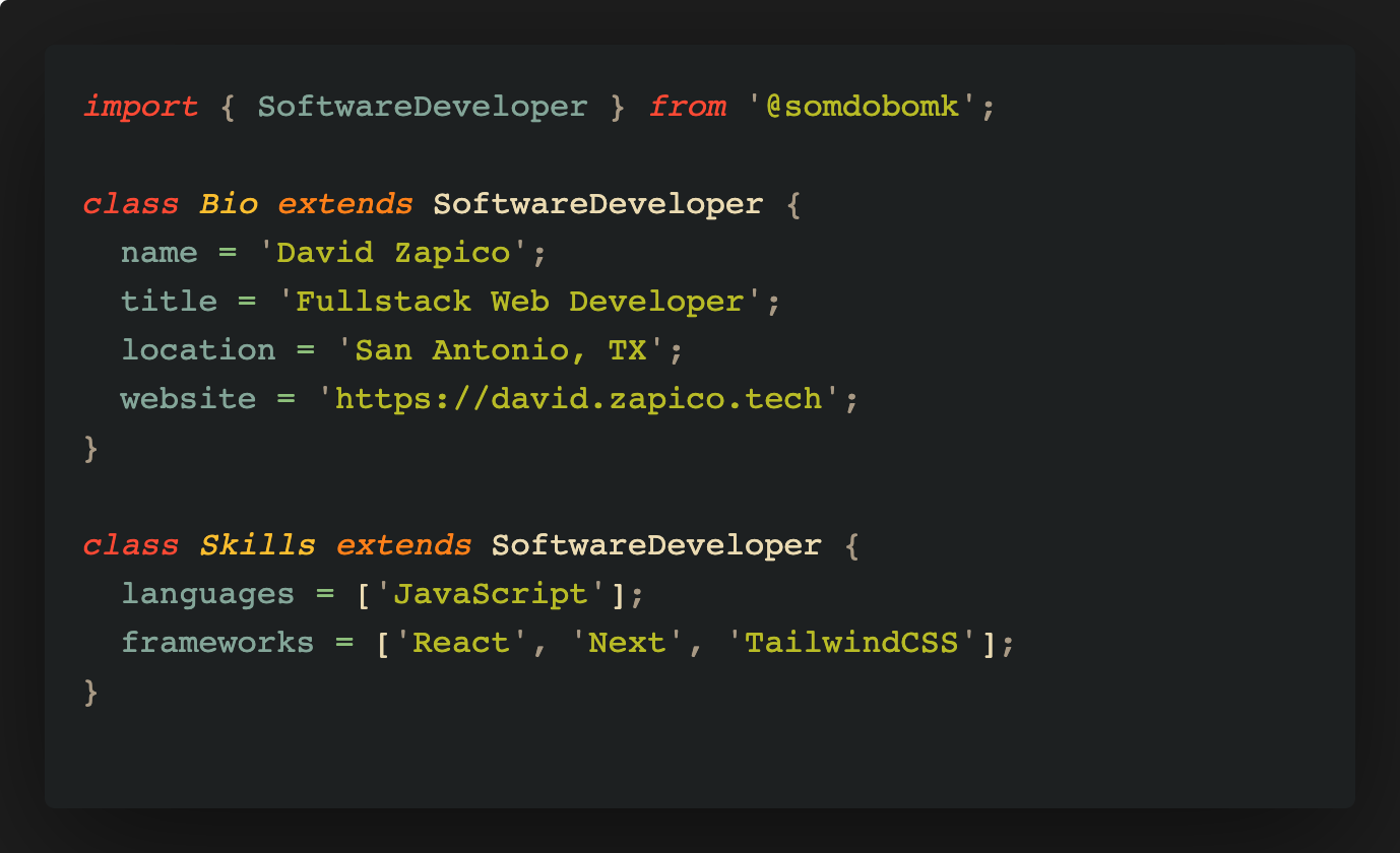 Somdobomk (David Zapico) · GitHub