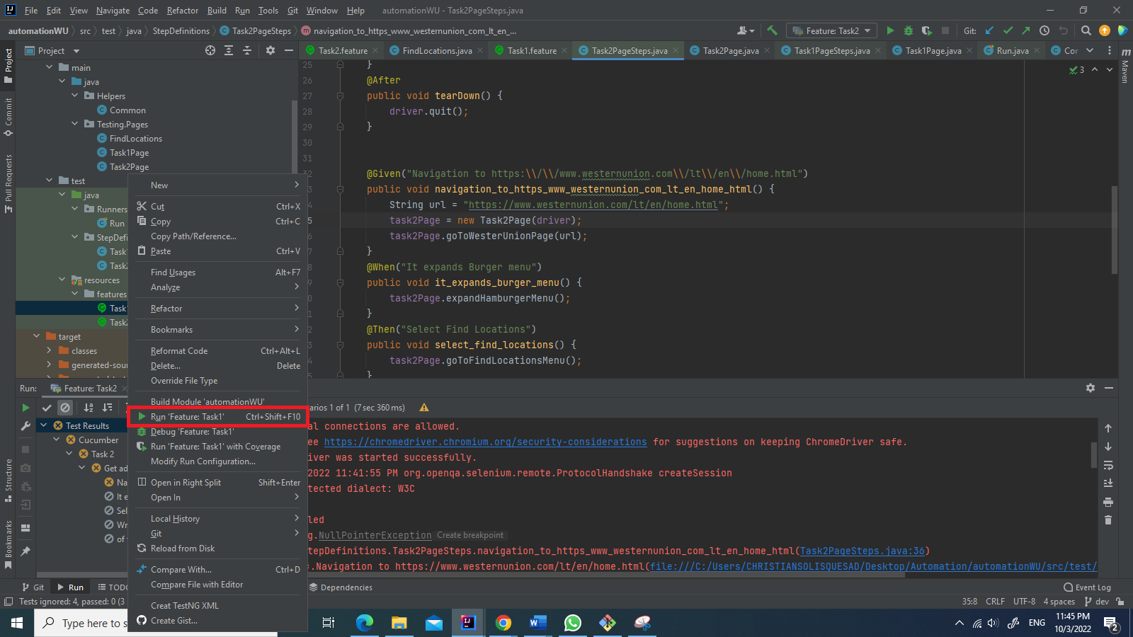 GitHub - ChristianSolisQ/automationWU