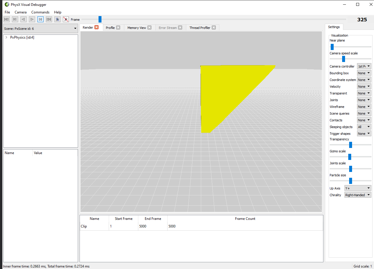PhysX bug? Spontaneous rotation of the convex hull. · Issue #287 ...
