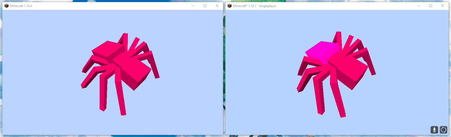 [CEM] Spider/Cave Spider custom model color not working properly ...