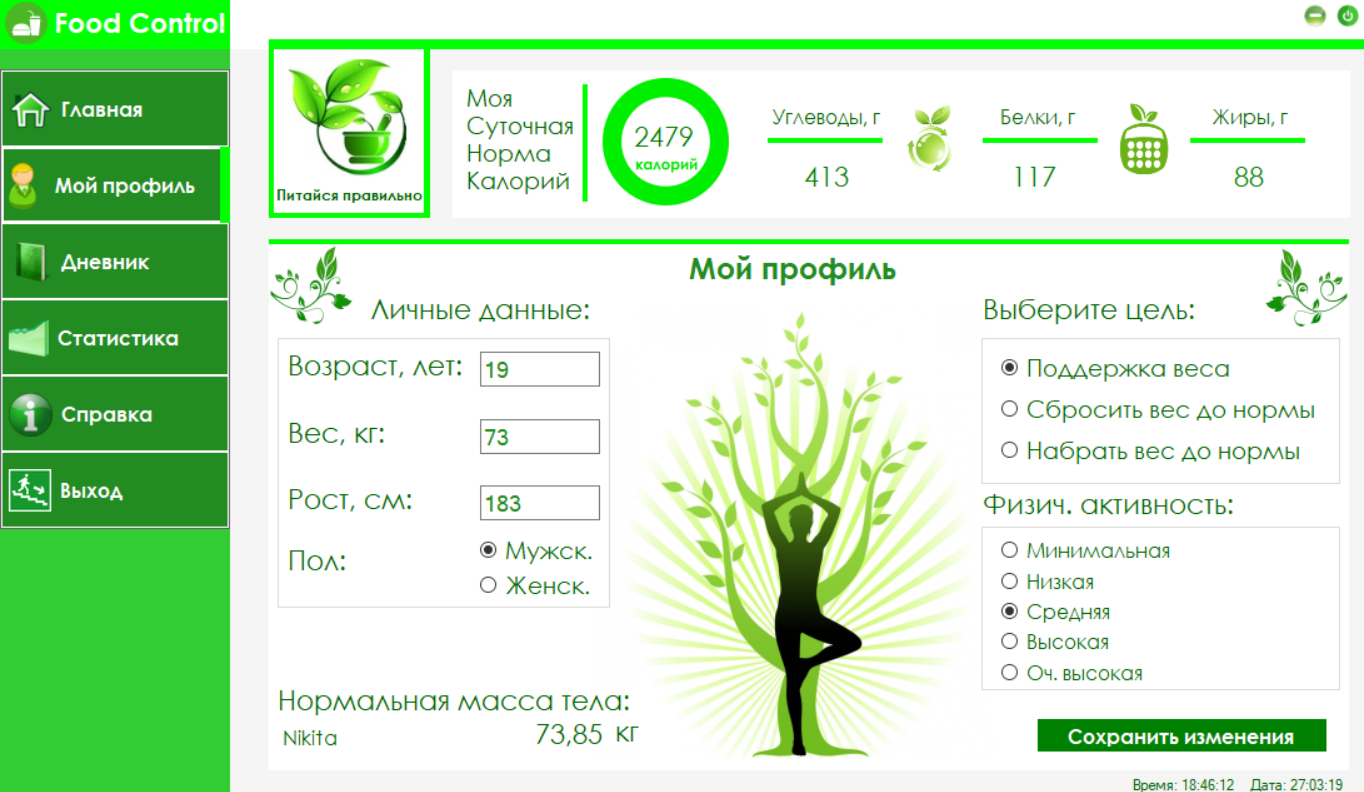 GitHub - Lapoukhov/Food_Control: course project