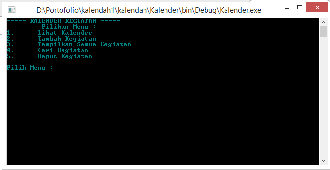 GitHub - irfaann/Sistem-Kalender