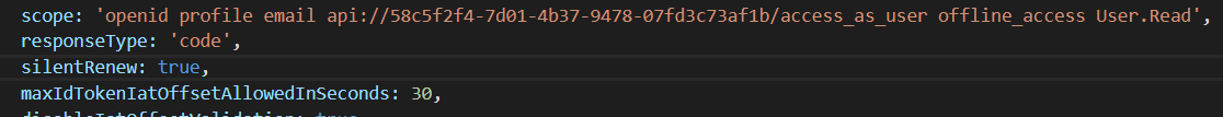 The access token does not contain the correct resource/scope · Issue ...