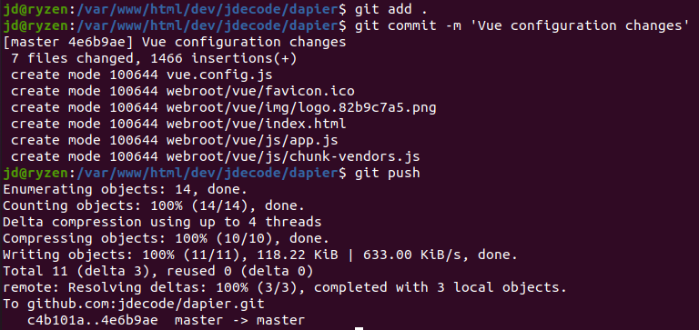 CakePHP and Vue in single repo · GitHub