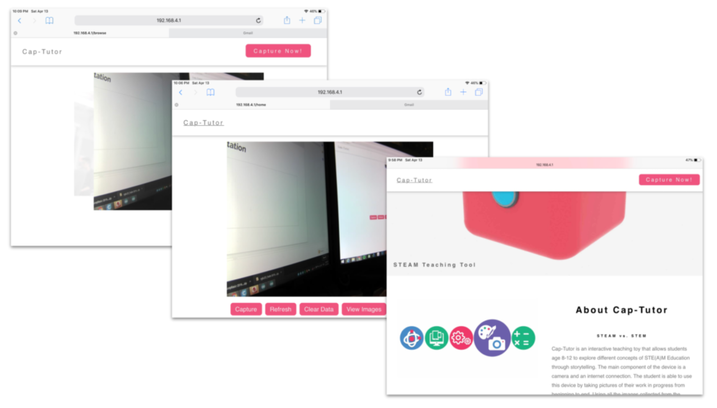 GitHub - aislaih/Captutor: Cap-Tutor is an interactive teaching toy ...