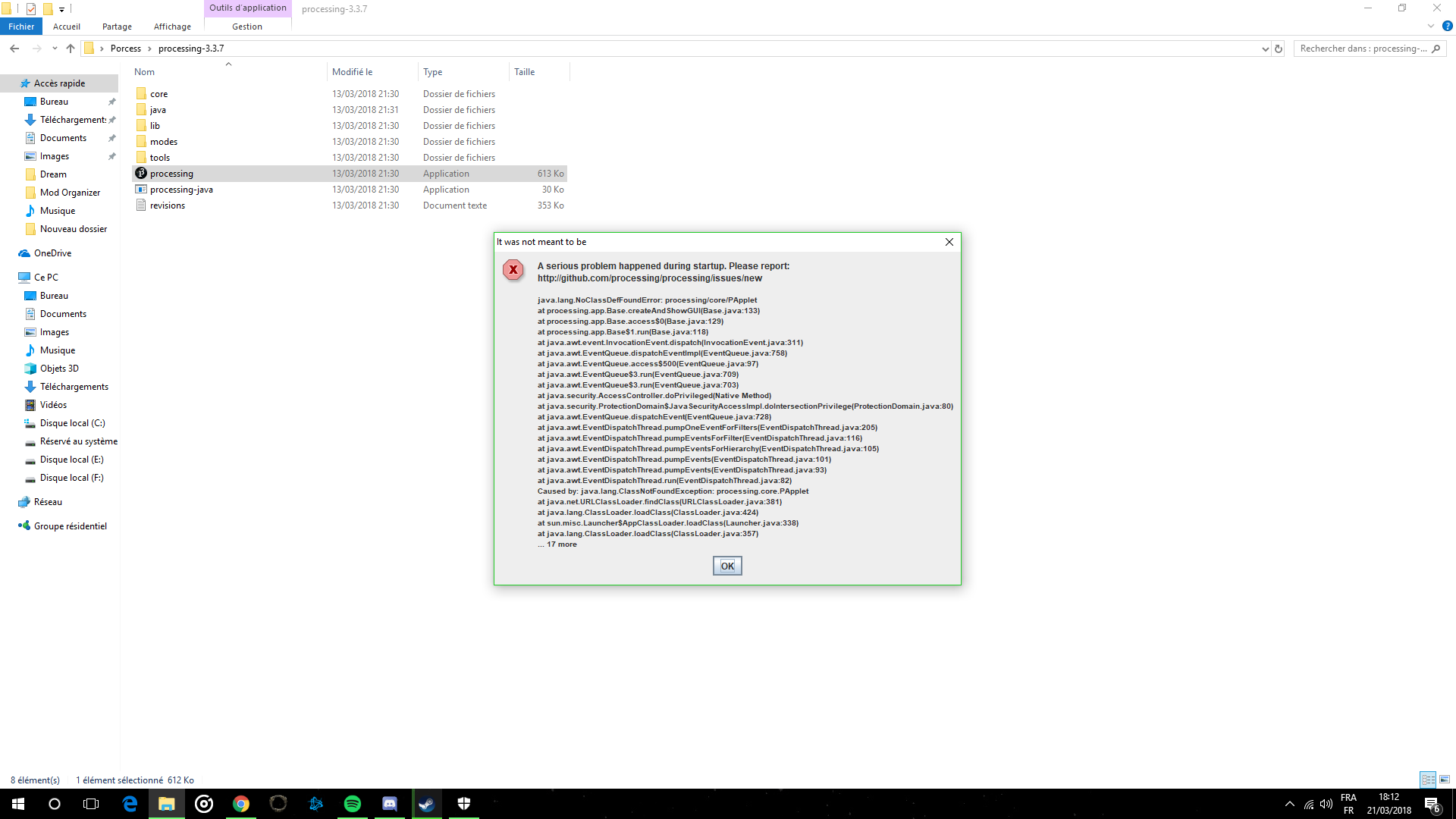Problem When I Launch V3 3 7 Issue 5448 Processing Processing Github