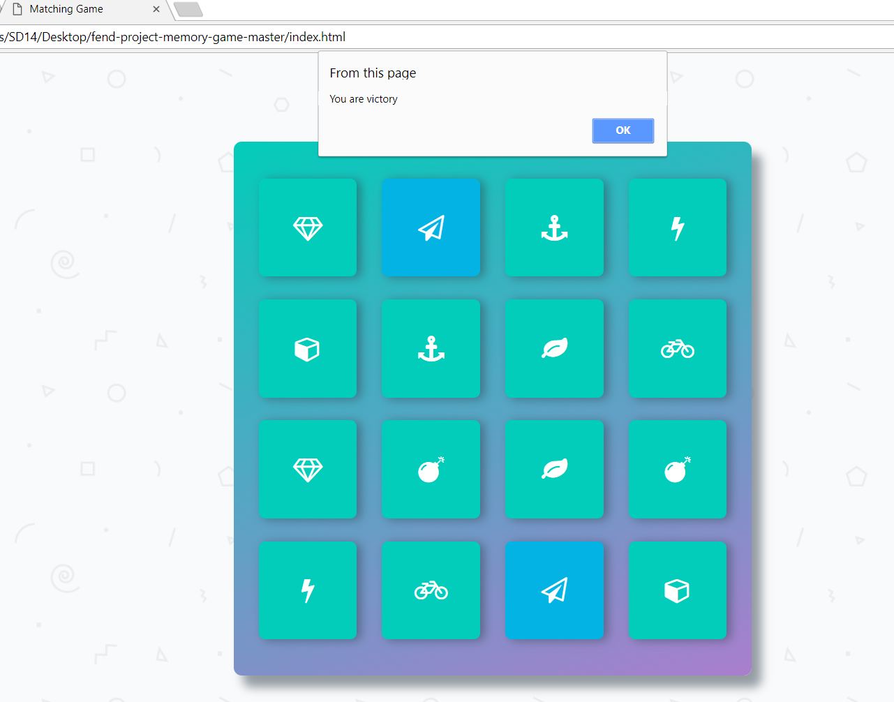 GitHub - HoanHaoHo/Memory-game: The #2 memory game on the planet . All ...