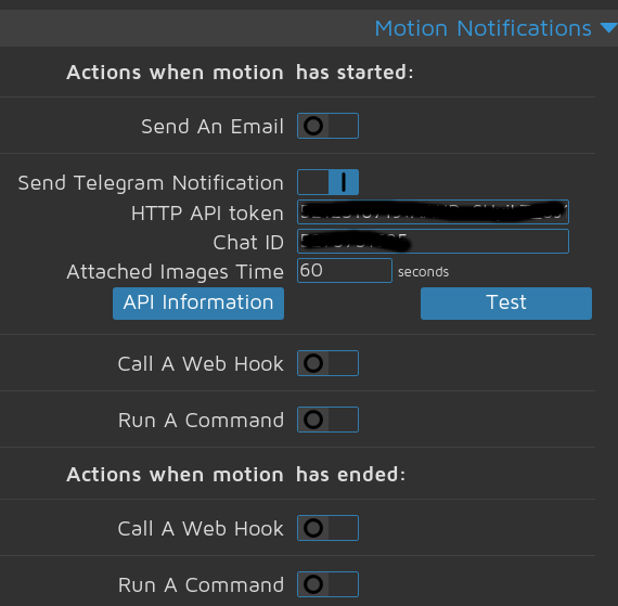 Fix for 2264 saving Telegram settings by sirdel · Pull Request 2402