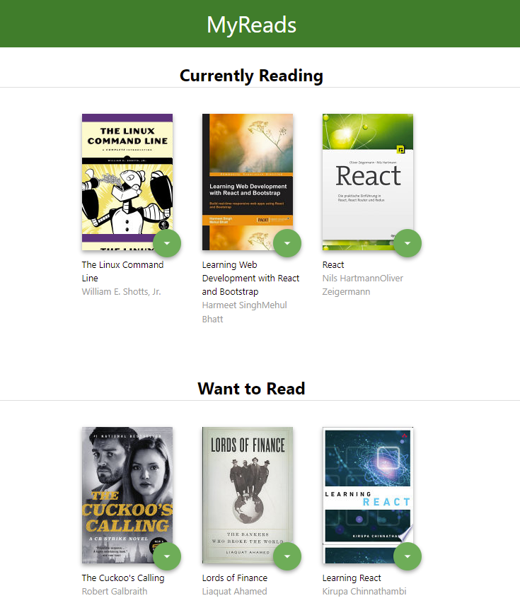 myreads - Codesandbox