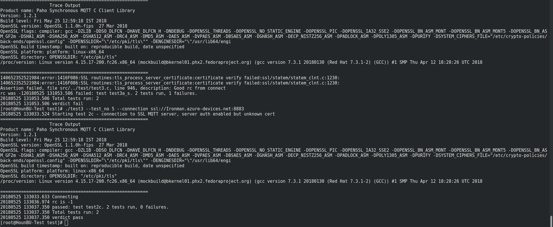 Unable to Connect to Azure IOT using Paho MQTT for C!! · Issue #461 ...
