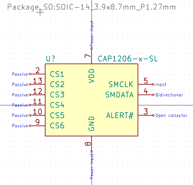 Add CAP1206 touch sensor (!830) · Merge requests · KiCad / KiCad ...