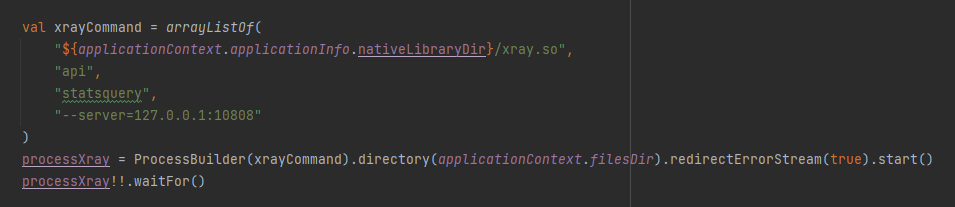 🆘 get global traffic stats from an v2ray config (ask from android devs ...