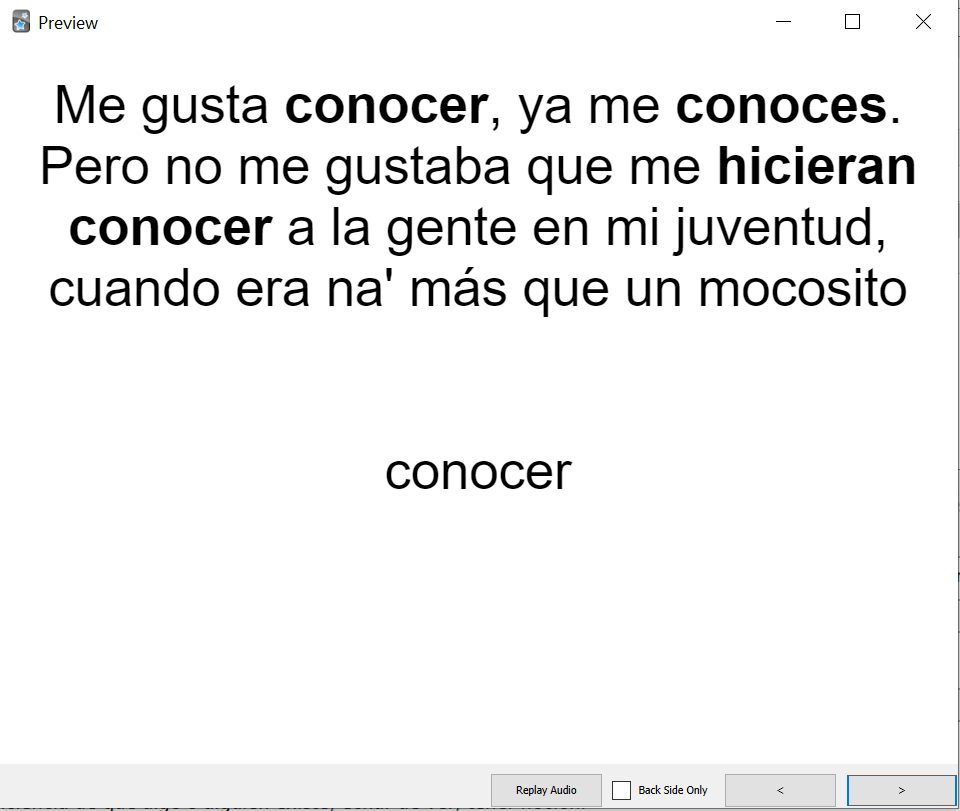 underline anki result