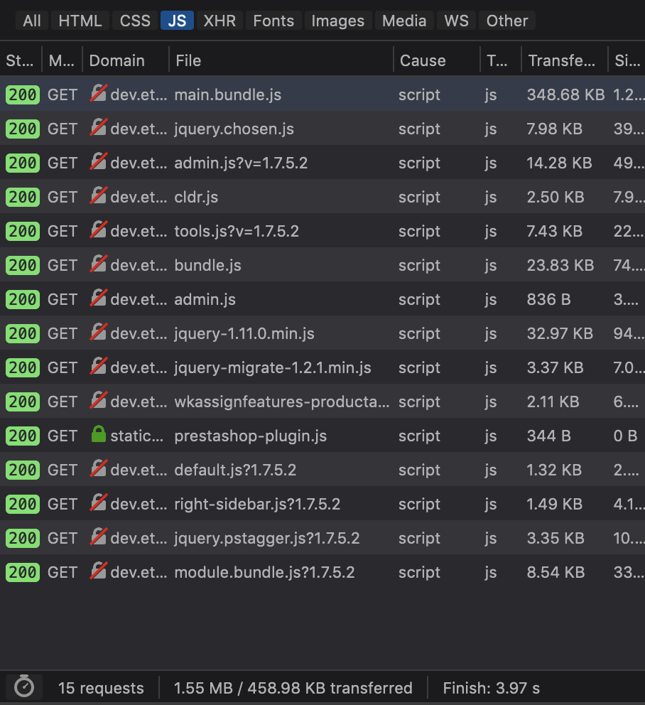 javascript not loaded · Issue #14499 · PrestaShop/PrestaShop · GitHub