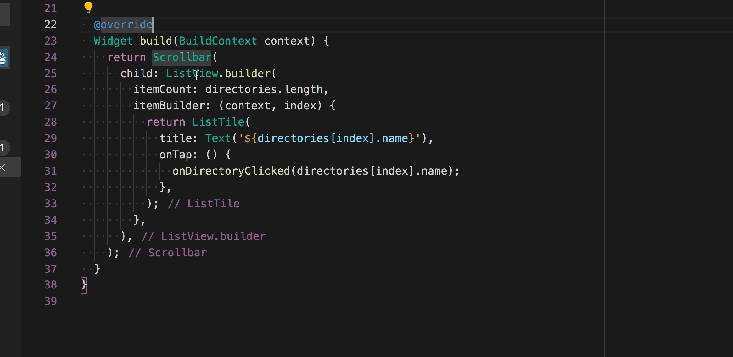 Scrolling to the end of a tooltip dismisses it · Issue #113346 ...