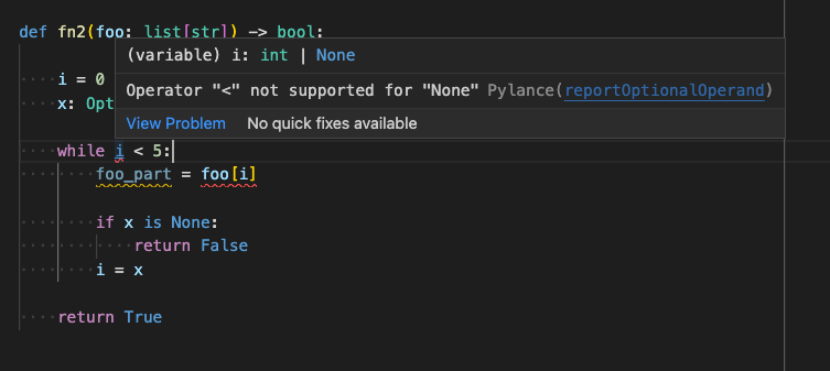 Strange inferred types with loops · Issue #3074 · microsoft/pyright ...