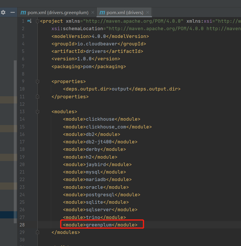 Greenplum · Issue 1040 · dbeaver/cloudbeaver · GitHub