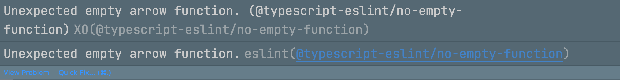 Provides Links To typescript eslint Rules Issue 112 Xojs vscode 