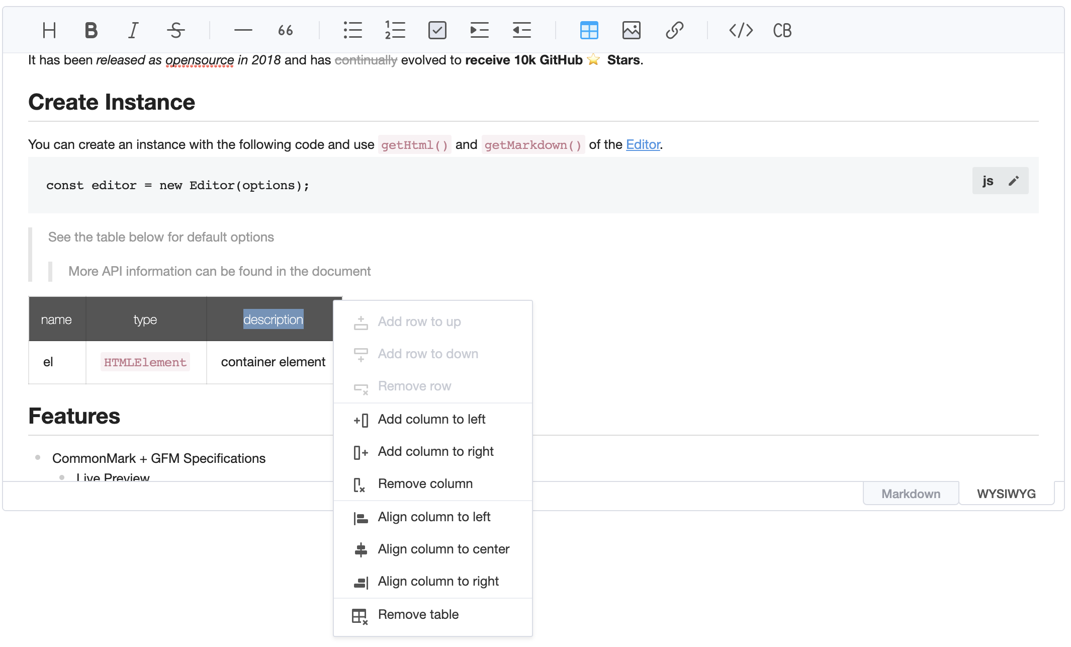 GitHub - nhn/tui.editor: 🍞📝 Markdown WYSIWYG Editor. GFM Standard + Chart  & UML Extensible.