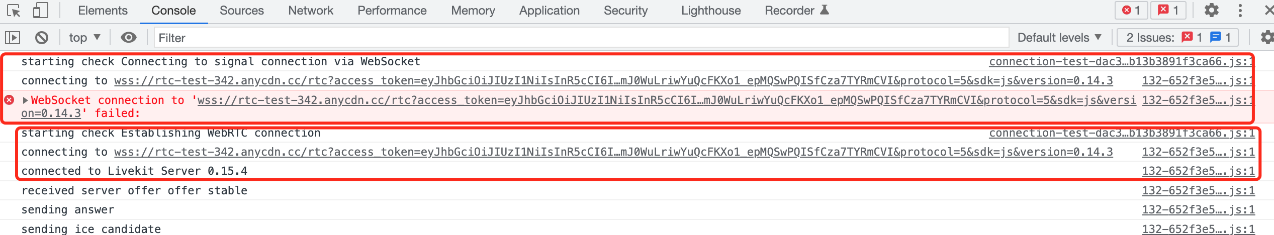 Errors on signal server. · Issue #435 · livekit/livekit · GitHub