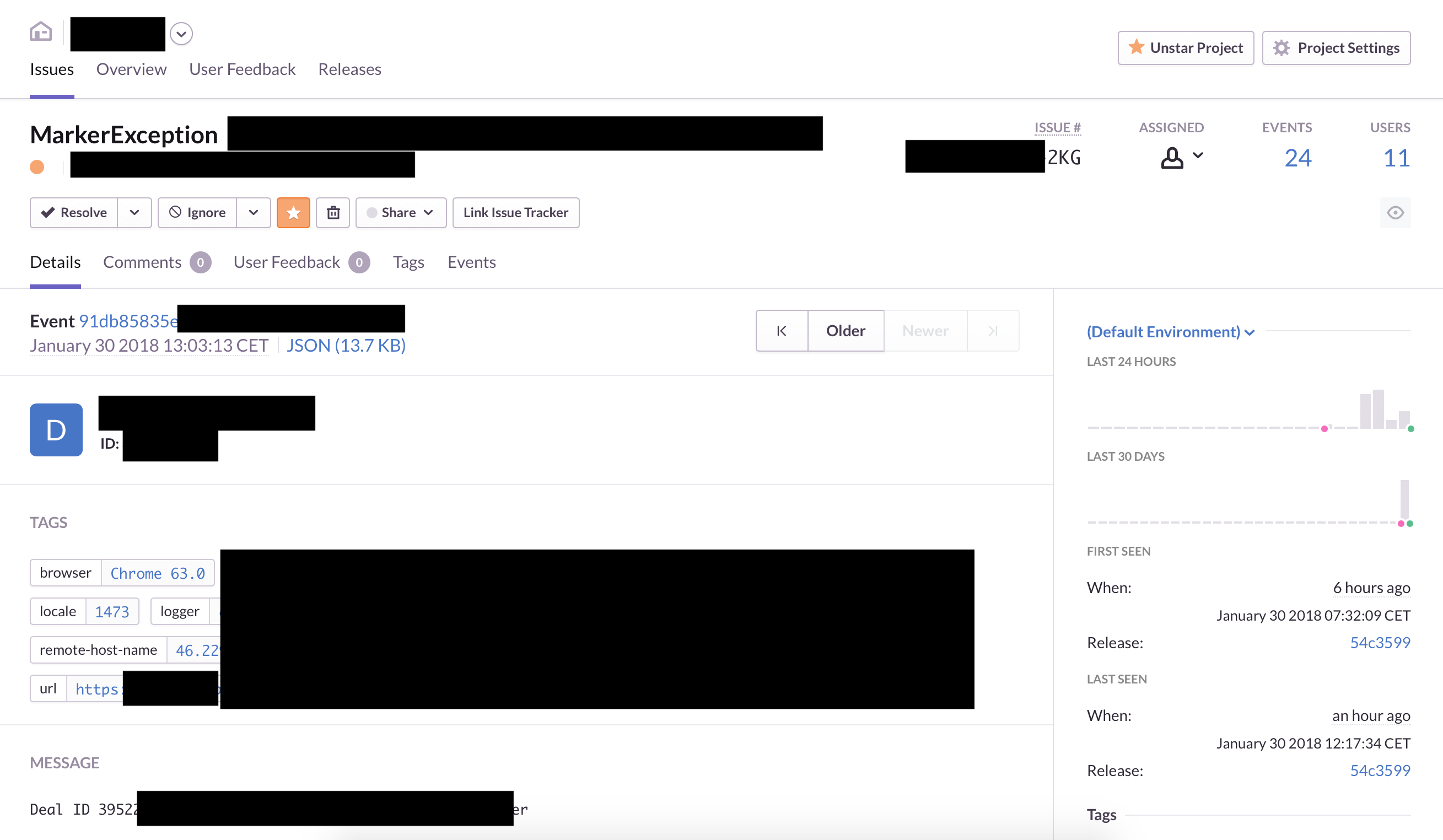 Message column missing in Events table · Issue #7106 · getsentry/sentry ...