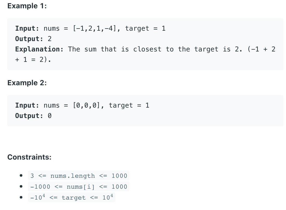 FrontEndCollection/JS-Algo/0016. 3Sum Closest.md at main ...