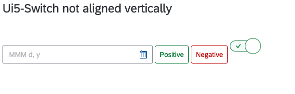ui5-switch is not aligned vertically · Issue #1024 · SAP/ui5 ...