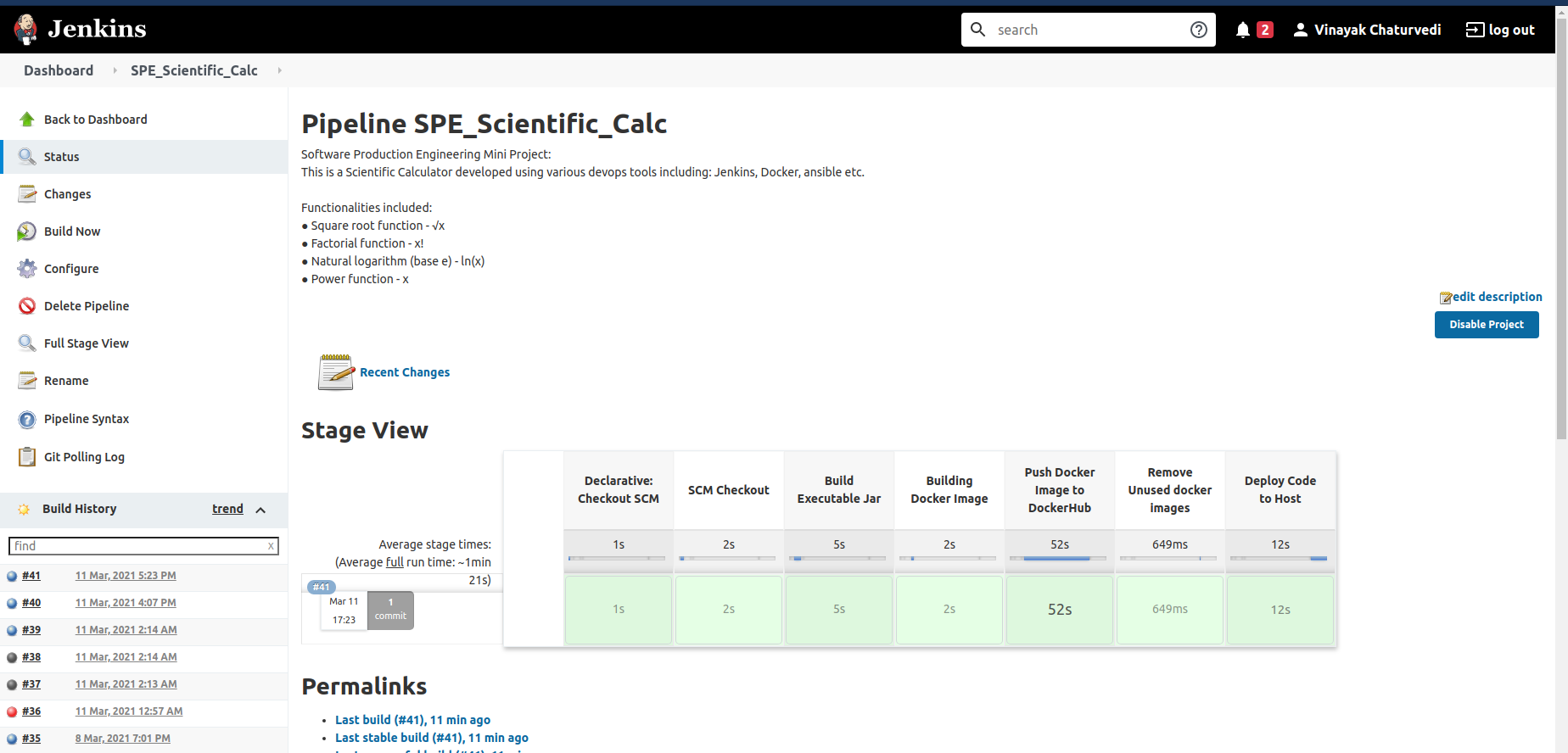 GitHub - vinayakchaturvedi/Scientific-Calculator