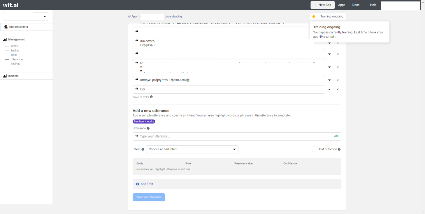 Training is scheduled at distant dates · Issue #2172 · wit-ai/wit · GitHub