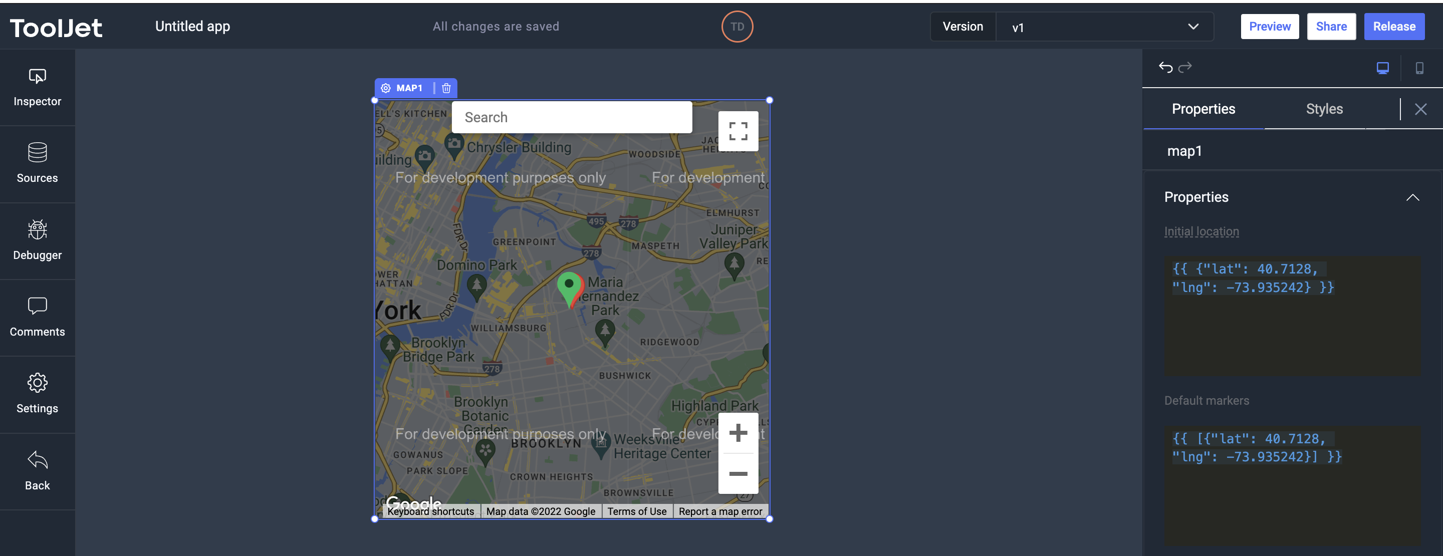 Bug : [ Map Widget ] is not consistent with the dark theme · Issue ...