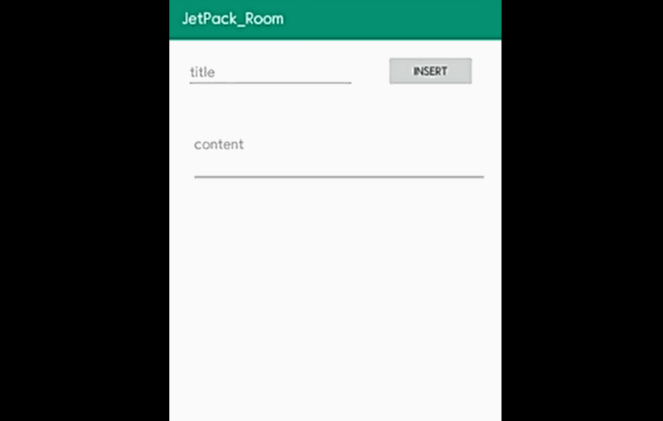 GitHub - kakao-link-js/Jetpack-Room-Example: 안드로이드 스튜디오의 내부 DB 사용을 위한 ...