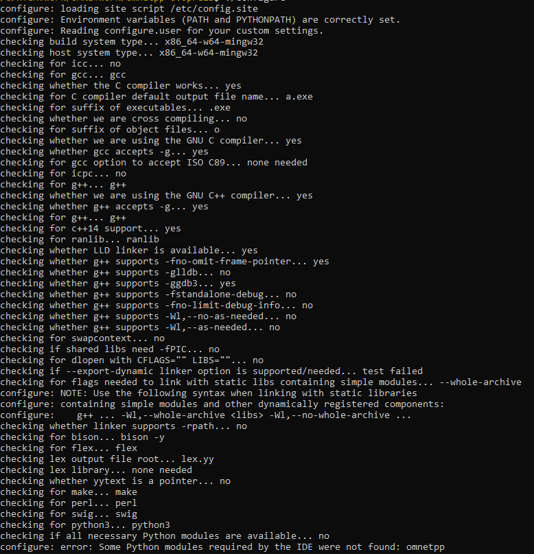 Omnet++ 6 pre 15 Install Error · Issue #741 · inet-framework/inet · GitHub