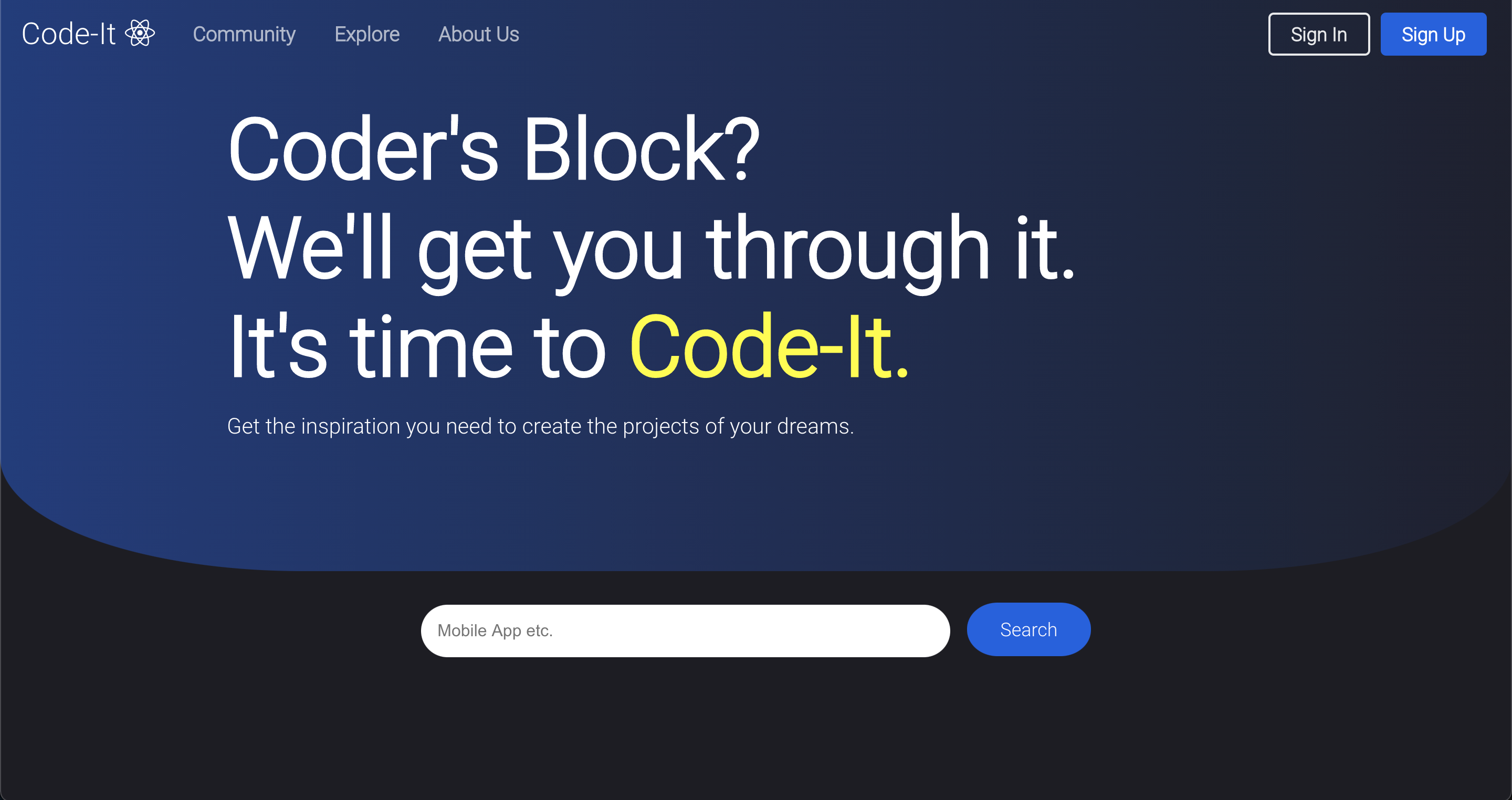 GitHub - sriharivishnu/Code_It: A place for Developers to share (WIP ...