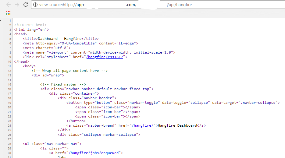 Hangfire Dashboard URL mismatch · Issue #1110 · HangfireIO/Hangfire ...