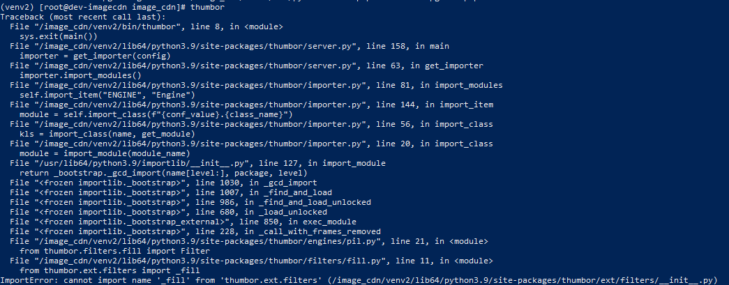 ImportError: cannot import name '_fill' from 'thumbor.ext.filters ...