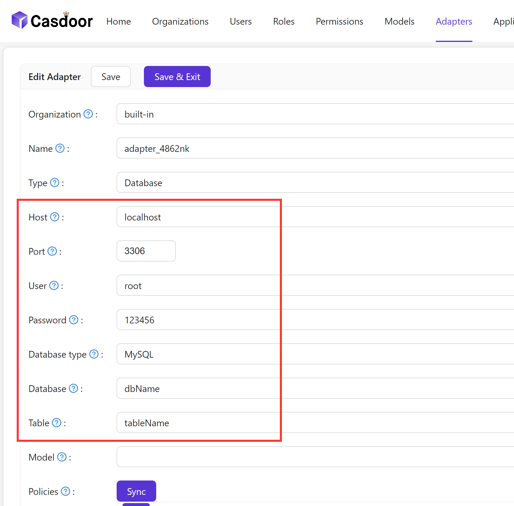 Error 1049 unknown database issue 1560 casdoor casdoor github