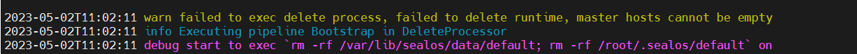 sealos reset failed · Issue #3027 · labring/sealos · GitHub