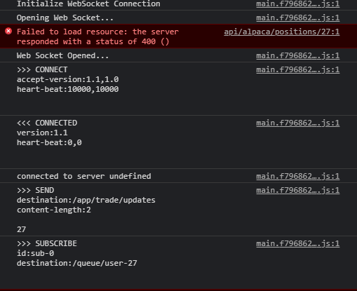 WebSocket Connection Fails First Then Connects · Issue #371 · DPigeon ...