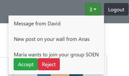 Accept/Reject Buttons on Groups' Admin Notification · Issue #85 ...