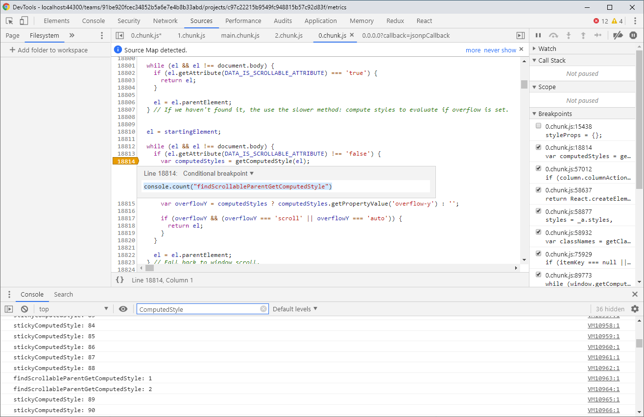 Performance: Avoid getComputedStyle (Known performance drag) on Sticky · Issue #8780 · microsoft/fluentui · GitHub Performance: Avoid getComputedStyle (Known performance drag) on Sticky · Issue #8780 · microsoft/fluentui · GitHub