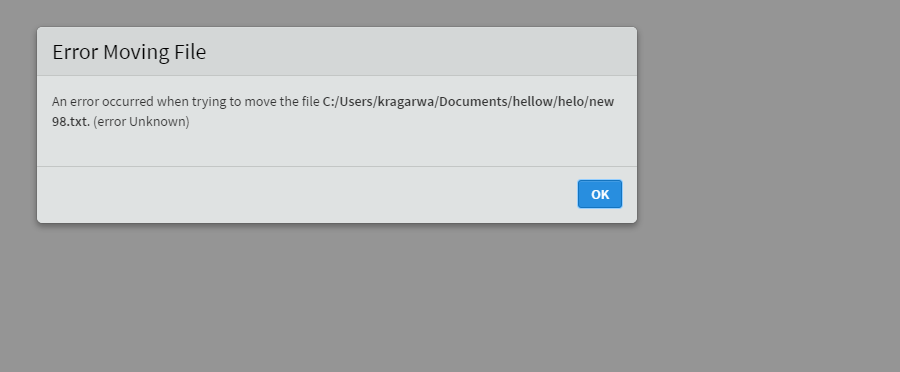 [Brackets Drag and Drop][Win] "Error unknown" observed while moving a ...