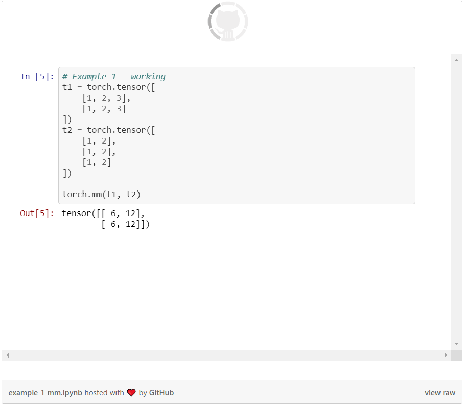 Embedding .ipynb results in a gist with github spinner · Issue #8085 ...