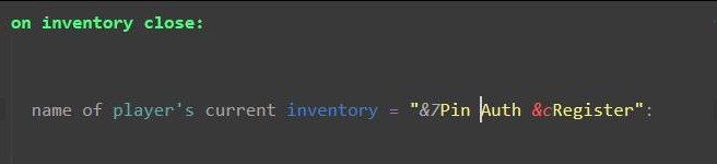 Name of inventory doesn't work! · Issue #3103 · SkriptLang/Skript · GitHub